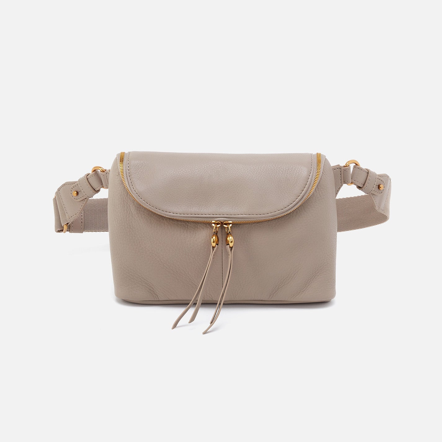 Fern Large Belt Bag In Pebbled Leather - Taupe BELT BAG/SLING in Taupe | Hobo