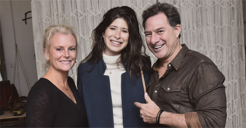 New York Jewlery Designer Pamela Love with Hobo co-owners David Brewer and Koren Ray