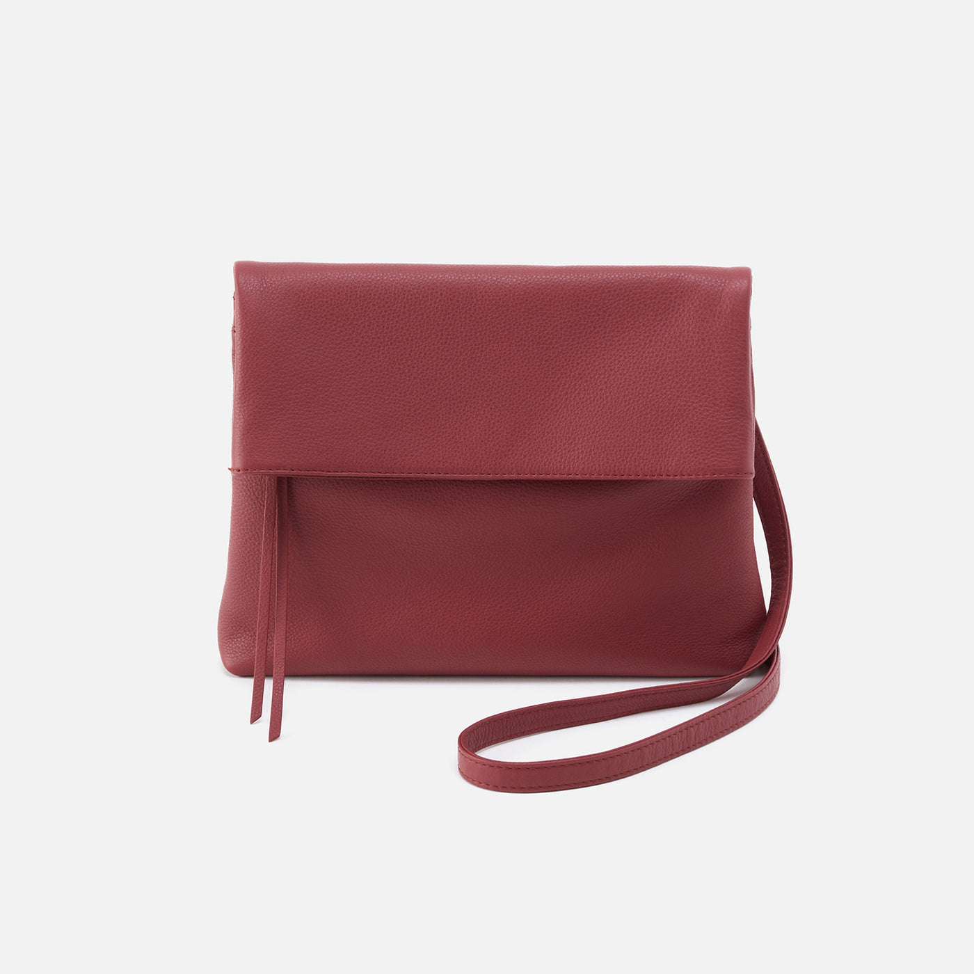 Crossbody in Leather Red – HOBO