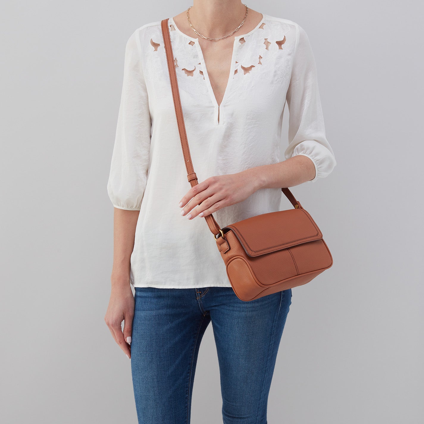 Autry Small Crossbody in Pebbled Leather | HOBO | HOBO Vintage