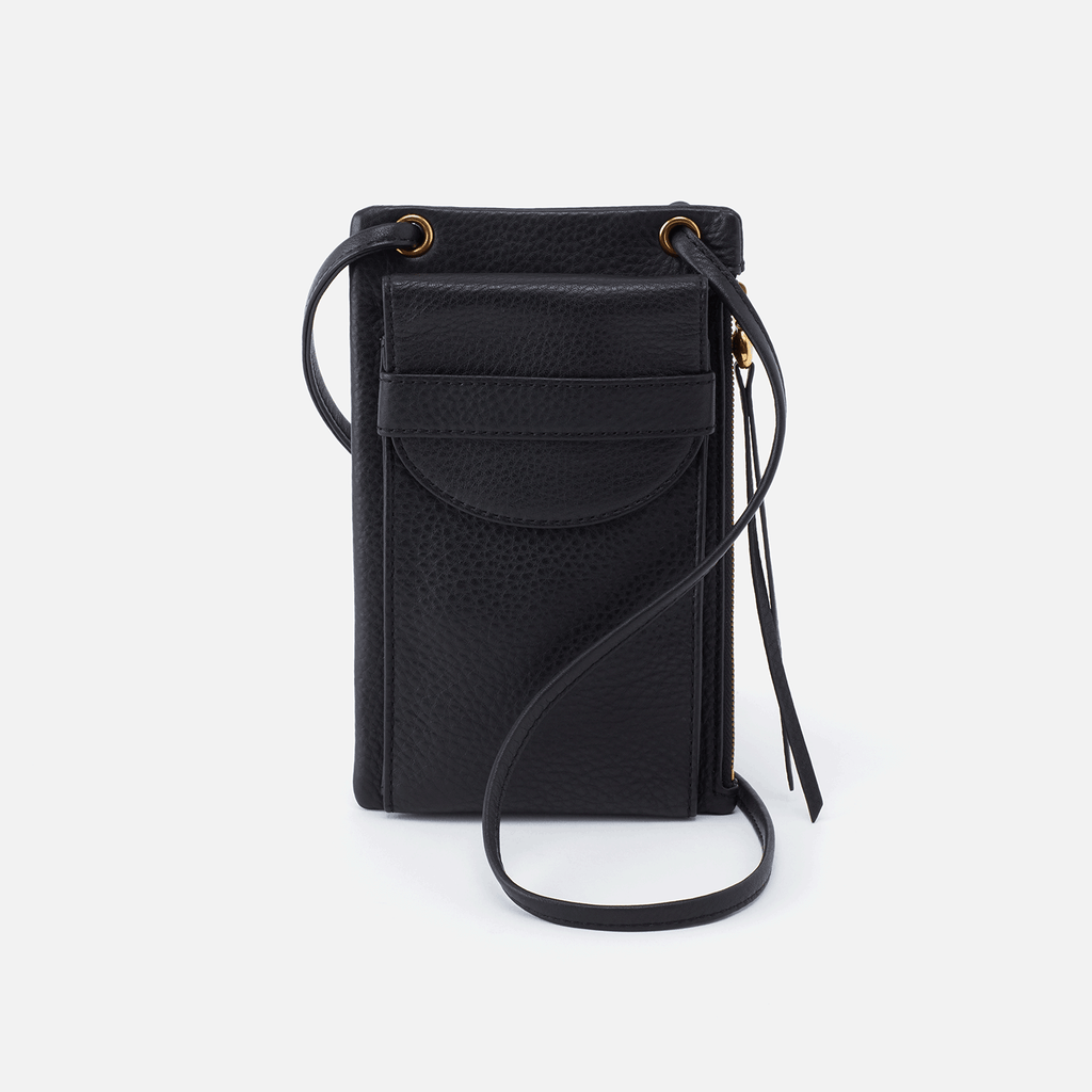 Arlet Black Leather Shoulder Bag | Hobo