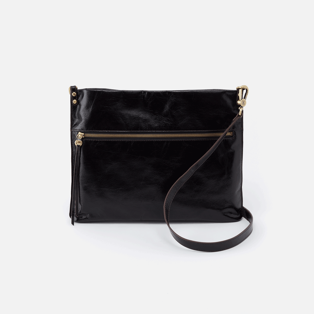 Arlet Black Leather Shoulder Bag | Hobo