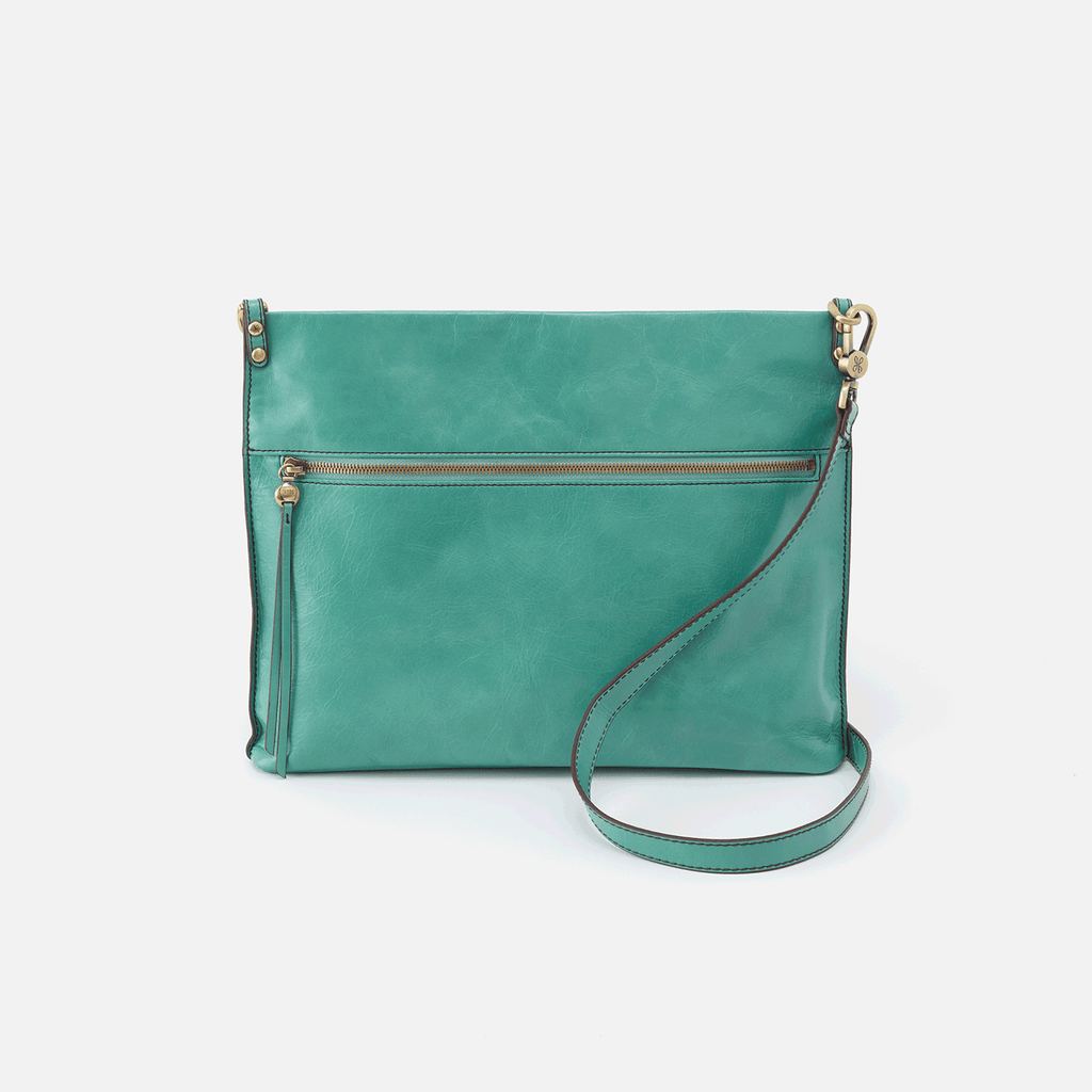 Keen Green Leather Wallet | Hobo