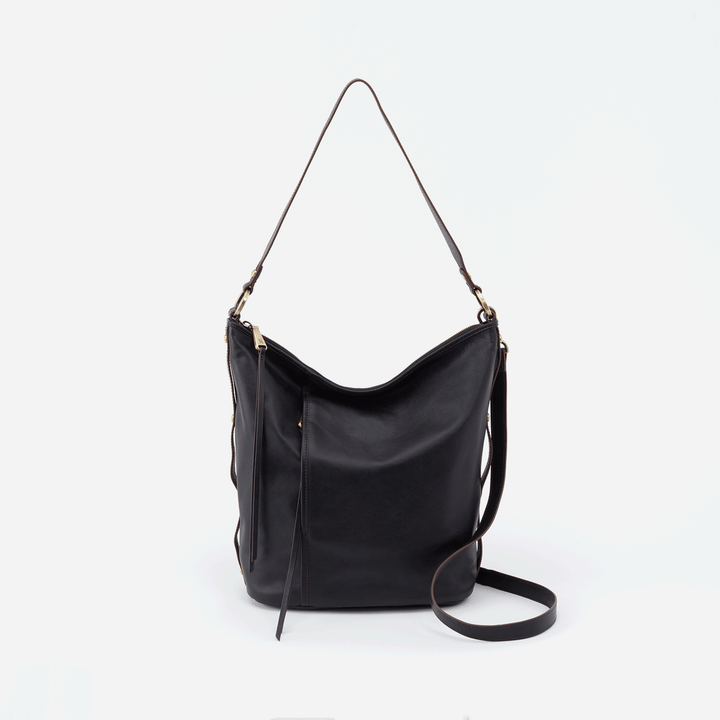 black crossbody shoulder bag