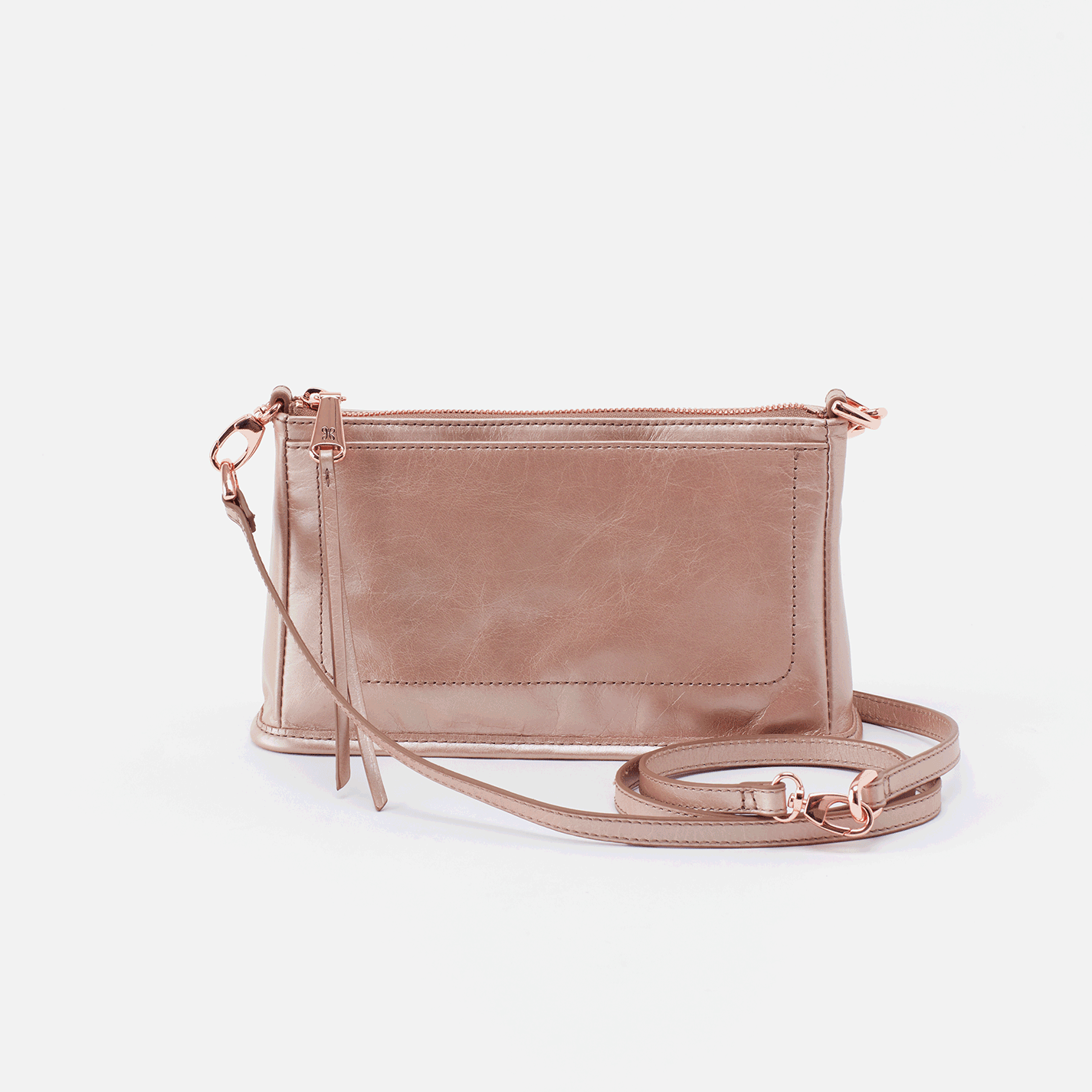 crossbody rose gold