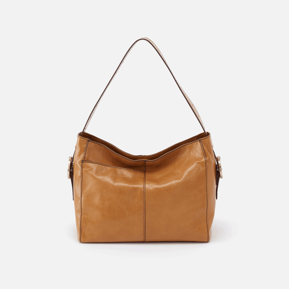 Render Honey Leather Shoulder Bag | Hobo