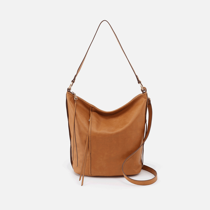 Torin Cognac Brown Leather Crossbody & Shoulder Bag | Hobo