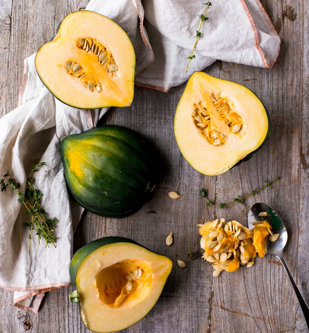 acorn squash, holiday cooking, healthy recipes