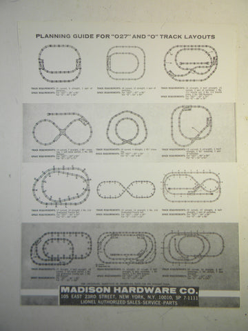 lionel 027 gauge track