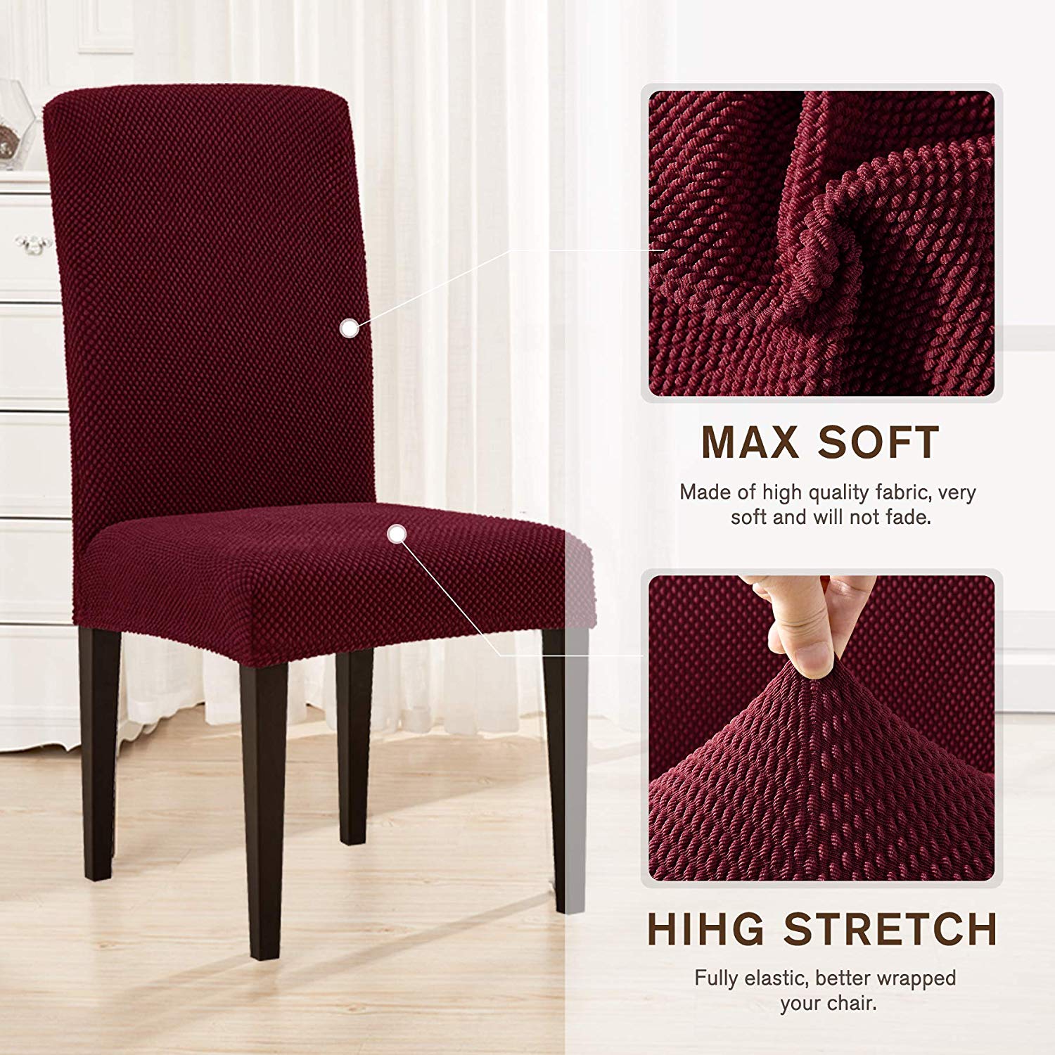 Decorative Chair Covers 2pcs Set Fox Nile