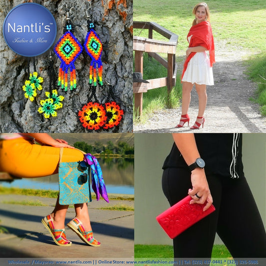 Wholesale - Mayoreo – tagged "collares de chaquira – Nantli's - Online | Footwear, Clothing and Accessories