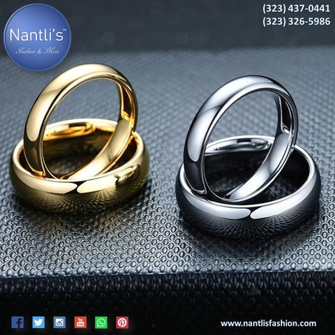 Anillos de boda para hombres y mujeres en Estados Unidos