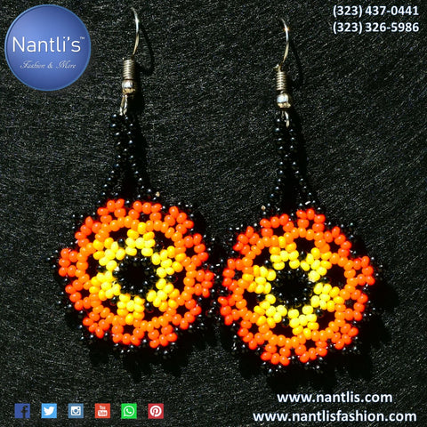 Aretes de Chaquira - Beaded Earrings