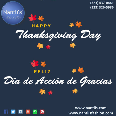 Feliz dia de Accion de Gracias 2021 / Happy Thanksgiving Day 2021