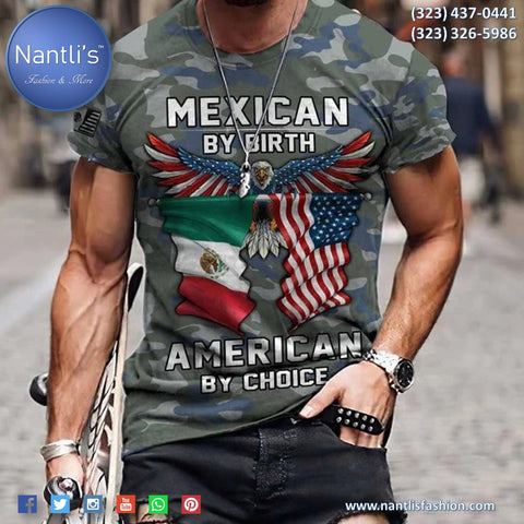 Playeras de Mexico-Americano Orgullo Chicano en Estados Unidos 