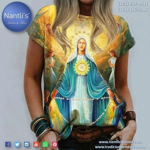 Playeras Modernas para Mujer Imgenes Religiosas T-Shirts for Women