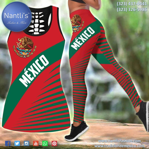 Ropa deportiva para Mujer Orgullo Mexicano Chicano Mexican Pride Sportswear for Women