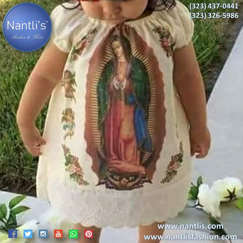 Vestido Virgen de Guadalupe en Estados Unidos