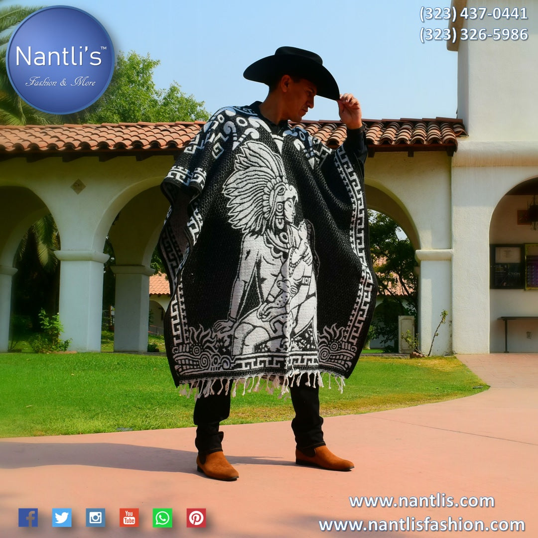 golpear Gángster Desventaja Jorongo Mexicano TM-73127 Mexican Poncho – Nantli's - Online Store |  Footwear, Clothing and Accessories