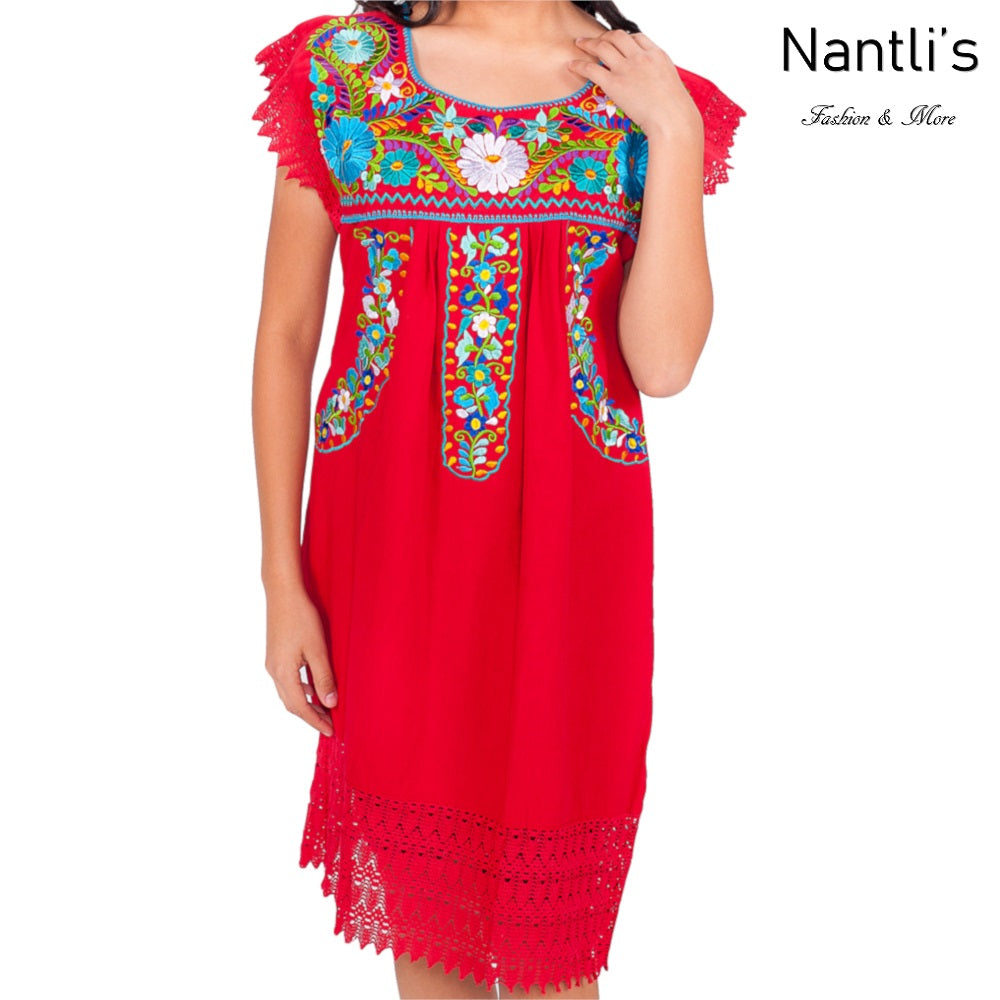 Vestido Bordado TM-77138 Embroidered Dress – Nantli's - Online Store |  Footwear, Clothing and Accessories