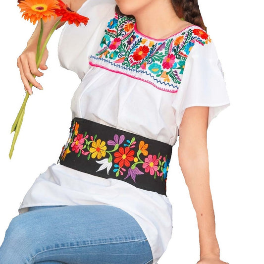 Blusas Mexicanas Bordadas / Mexican Blouses – Nantli's - Online Store | Footwear, Clothing and Accessories