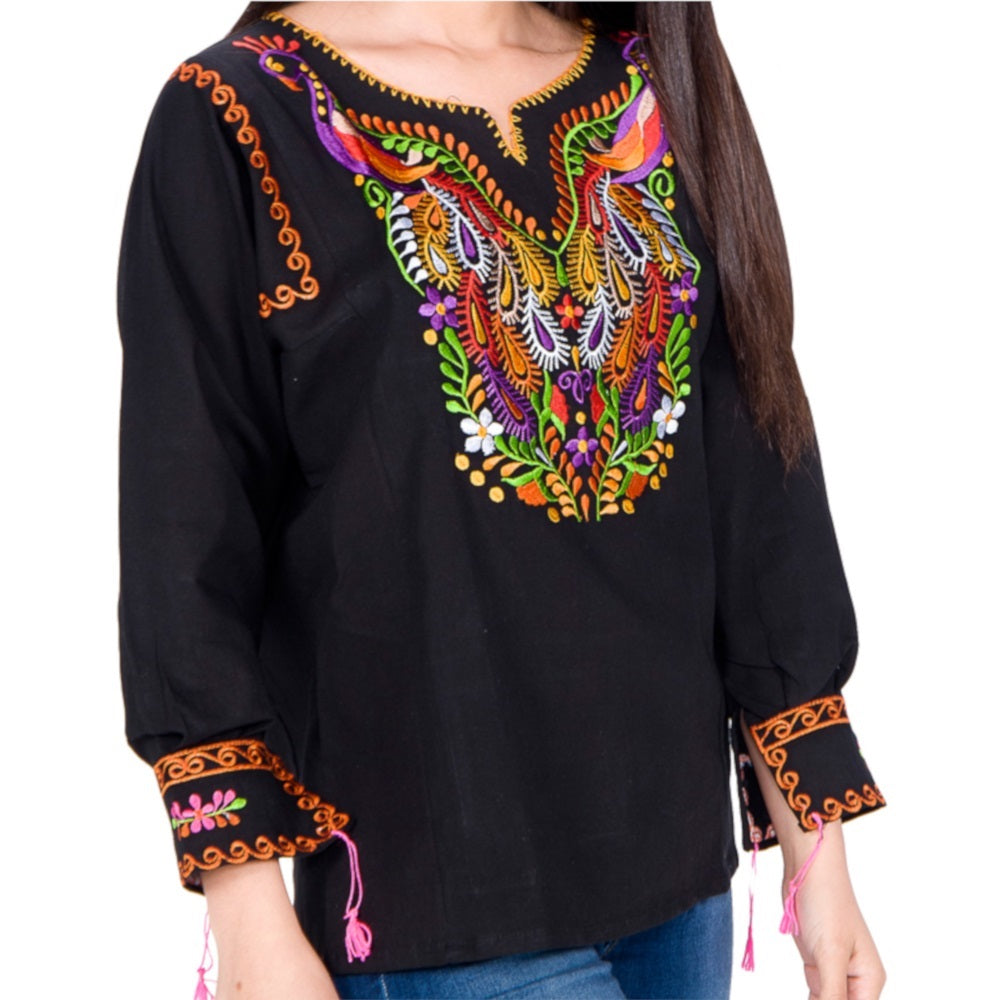 Blusa Bordada TM-77531 Embroidered Blouse – Nantli's - Online Store |  Footwear, Clothing and Accessories