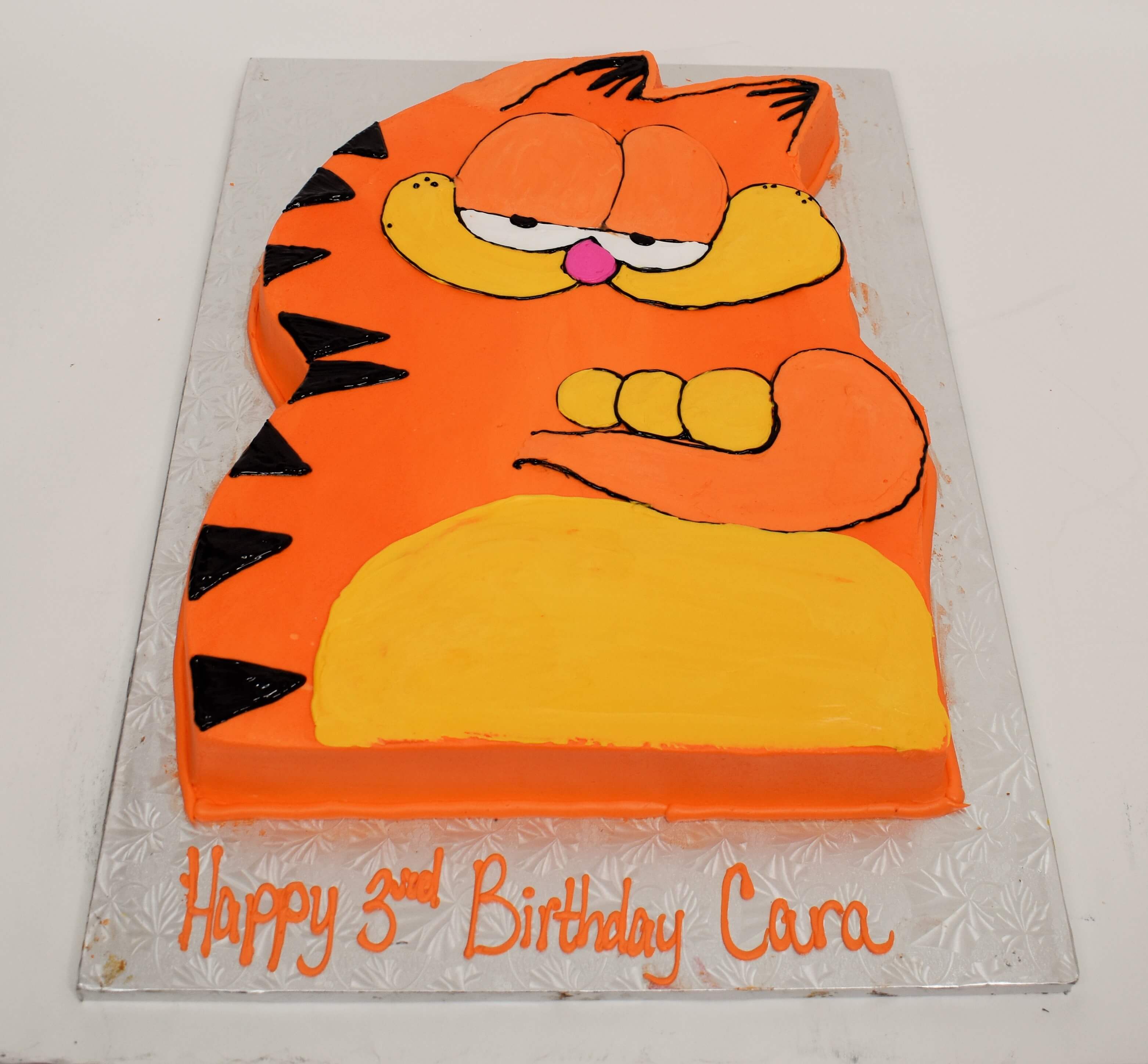 Garfield Cut Out Cake