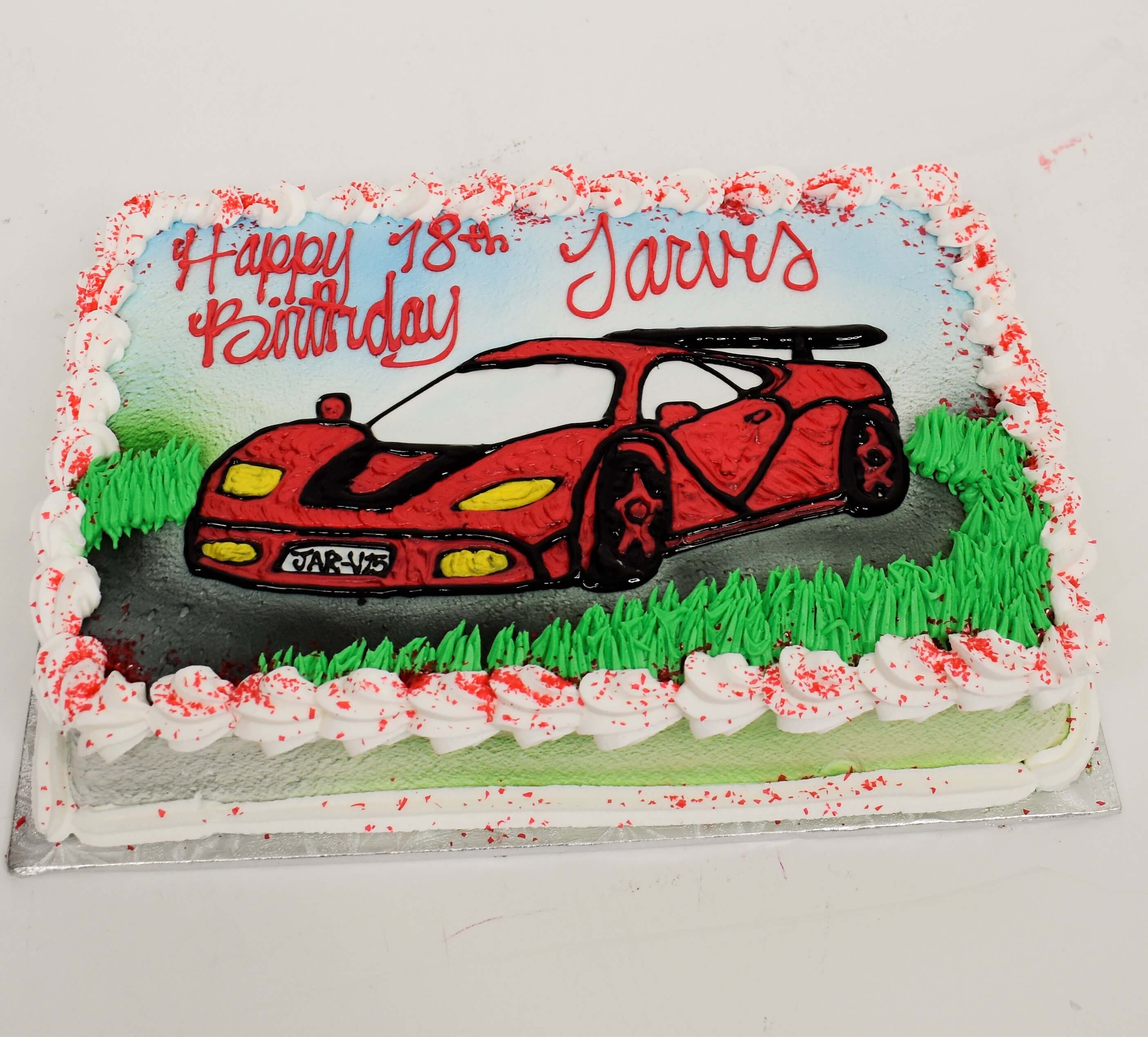 Lamborghini Cake