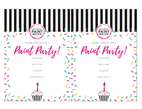 Pink Party Invitation