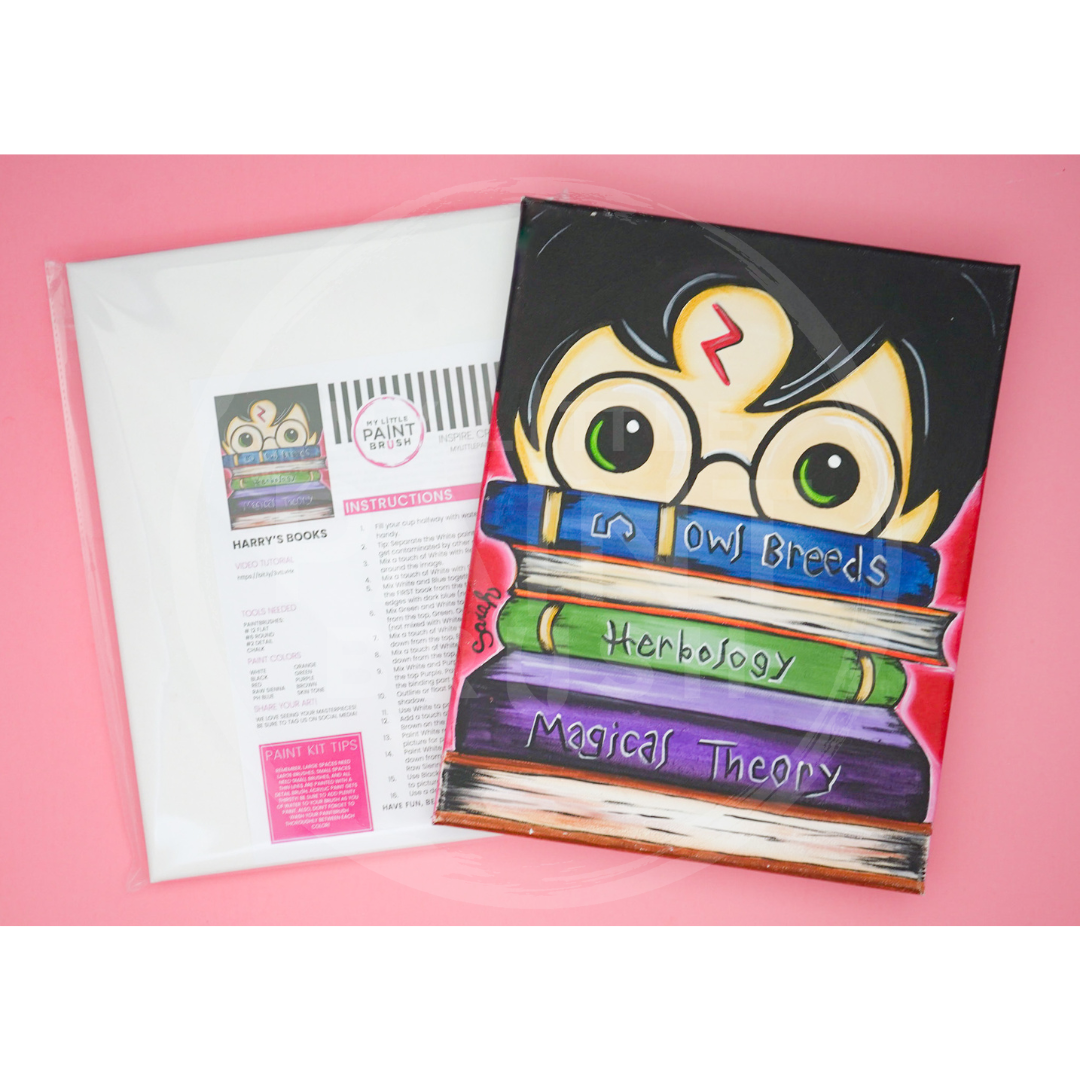 Harry's Books Paint Kit - 11X14 Canvas