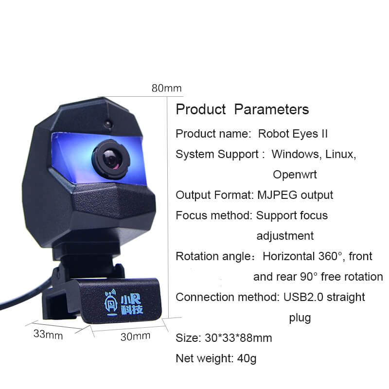 parameter of 720P HD camera