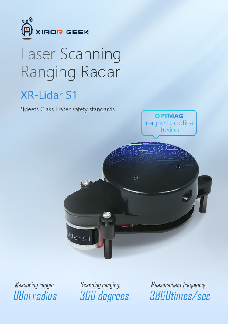 Laser scanning ranging radar