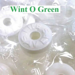 Lifesavers 5lbs ~ Wint O Green ~ Hard Candy Individually Wrapped Five Pounds - Candy Candy Candy - Patriotic Candy Individually Wrapped