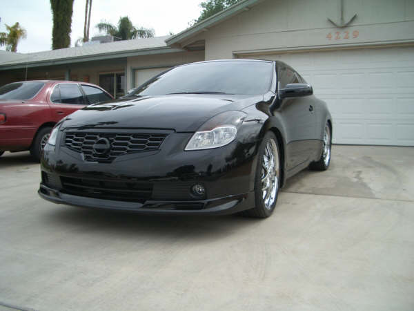 altima coupe front lip