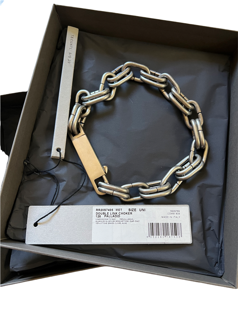 rickowens double link choker