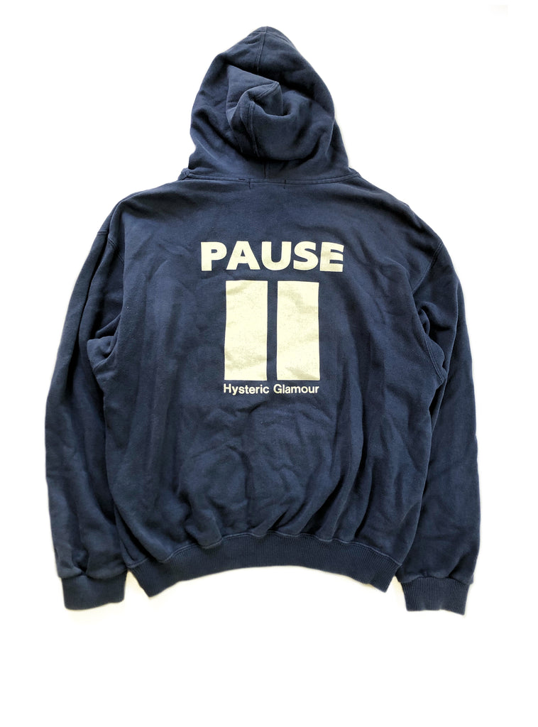 80s Hysteric Glamour PLAY PAUSE Hoodie