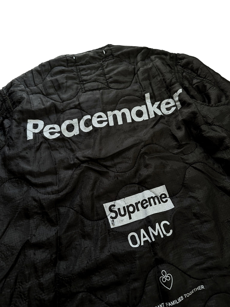 うのにもお得な supreme oamc peacemaker キルティング ライナー L