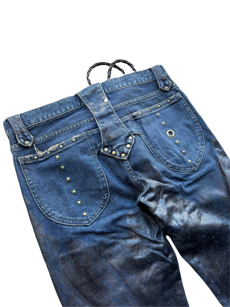 NAMACHEKO- WAX PAINT JEANS smcint.com