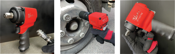 Red Rage Industrial Mini Air Impact Wrench