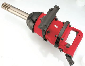 Industrial Gear Type D-handle Impact Wrench with Long Anvil Master Palm Pneumatic