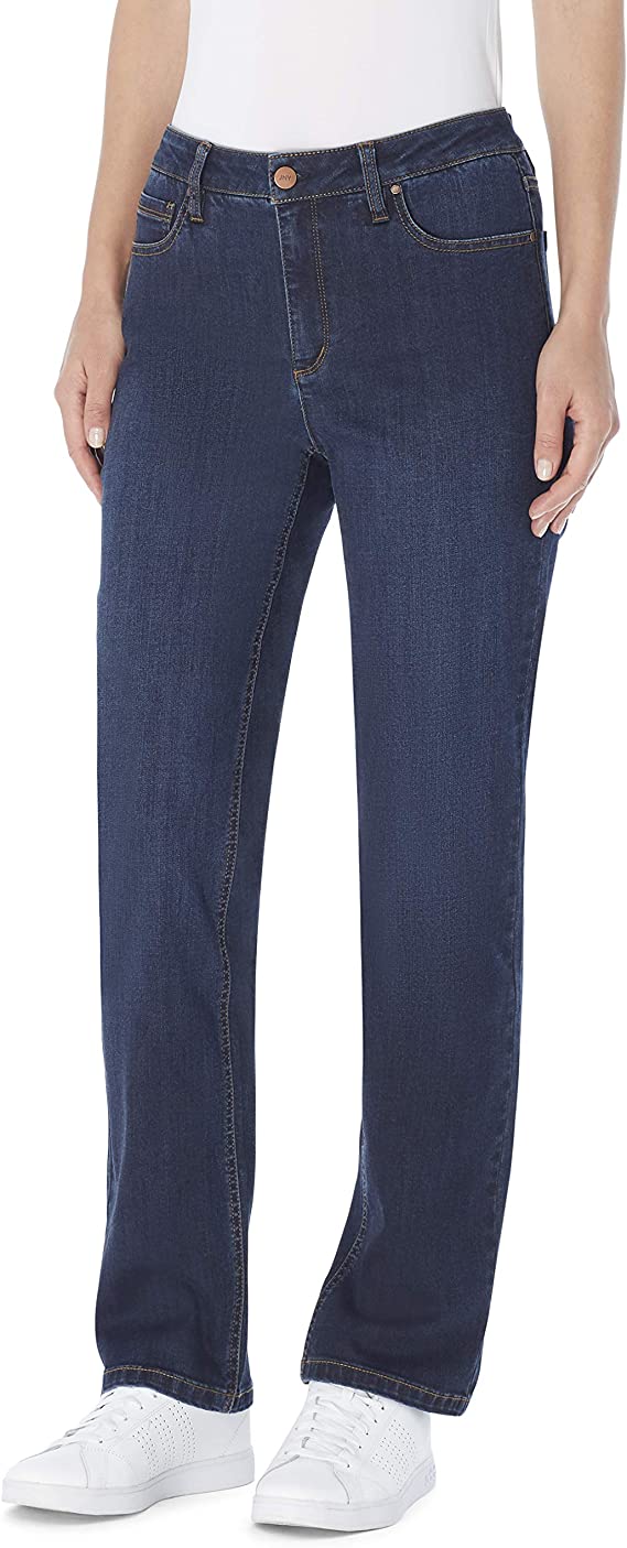 Jones New York Women's The Lexington Straight Leg Denim Jeans Pants – Kasa  Style