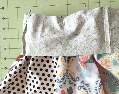Free Skirt Sewing Tutorial by Violette Field Threads for sizes 12m-10y