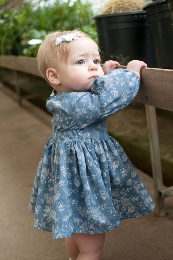 long flare dress