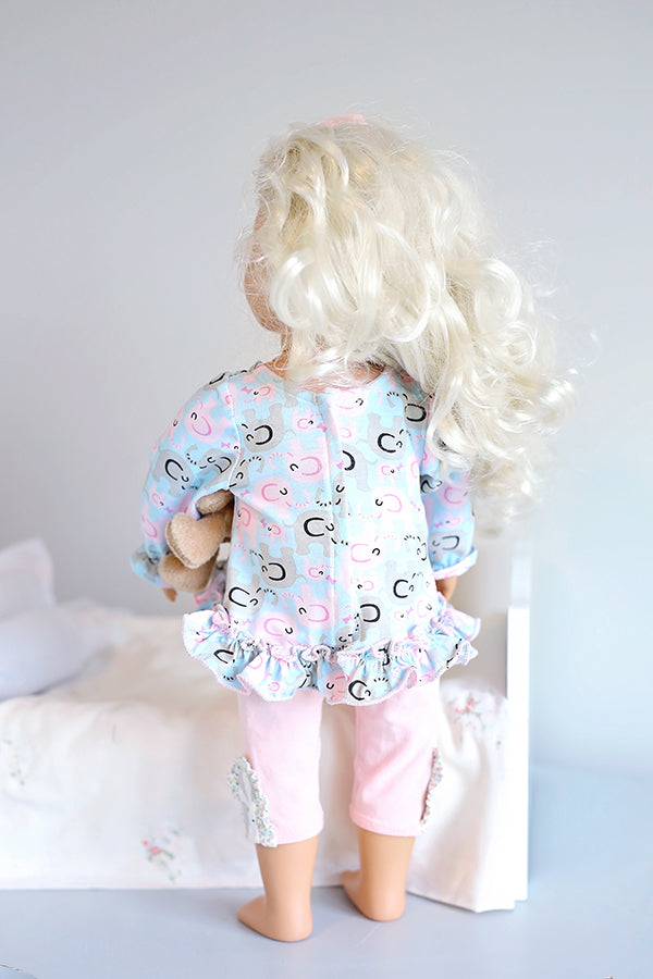 easy doll nightgown pattern