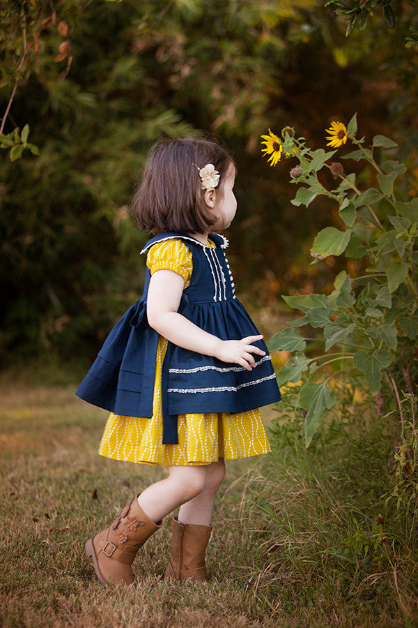 generous fit school pinafore