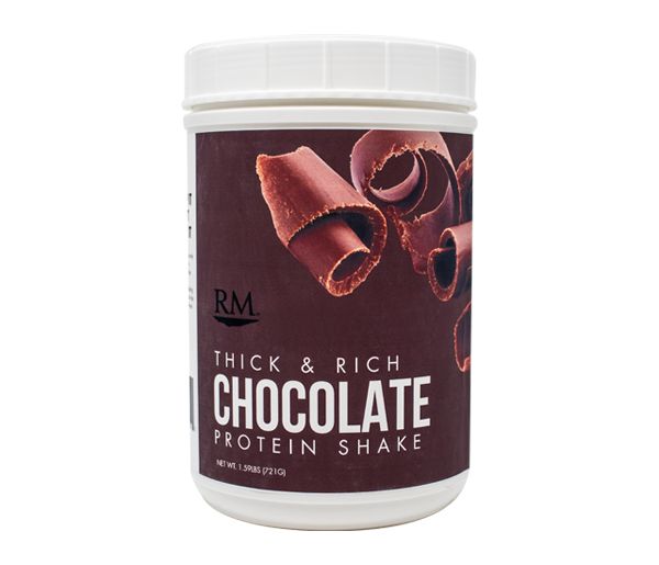 RM3® Approved Protein Shake, Thick & Rich Chocolate - 28 servings - Red Mountain Weight Loss product image