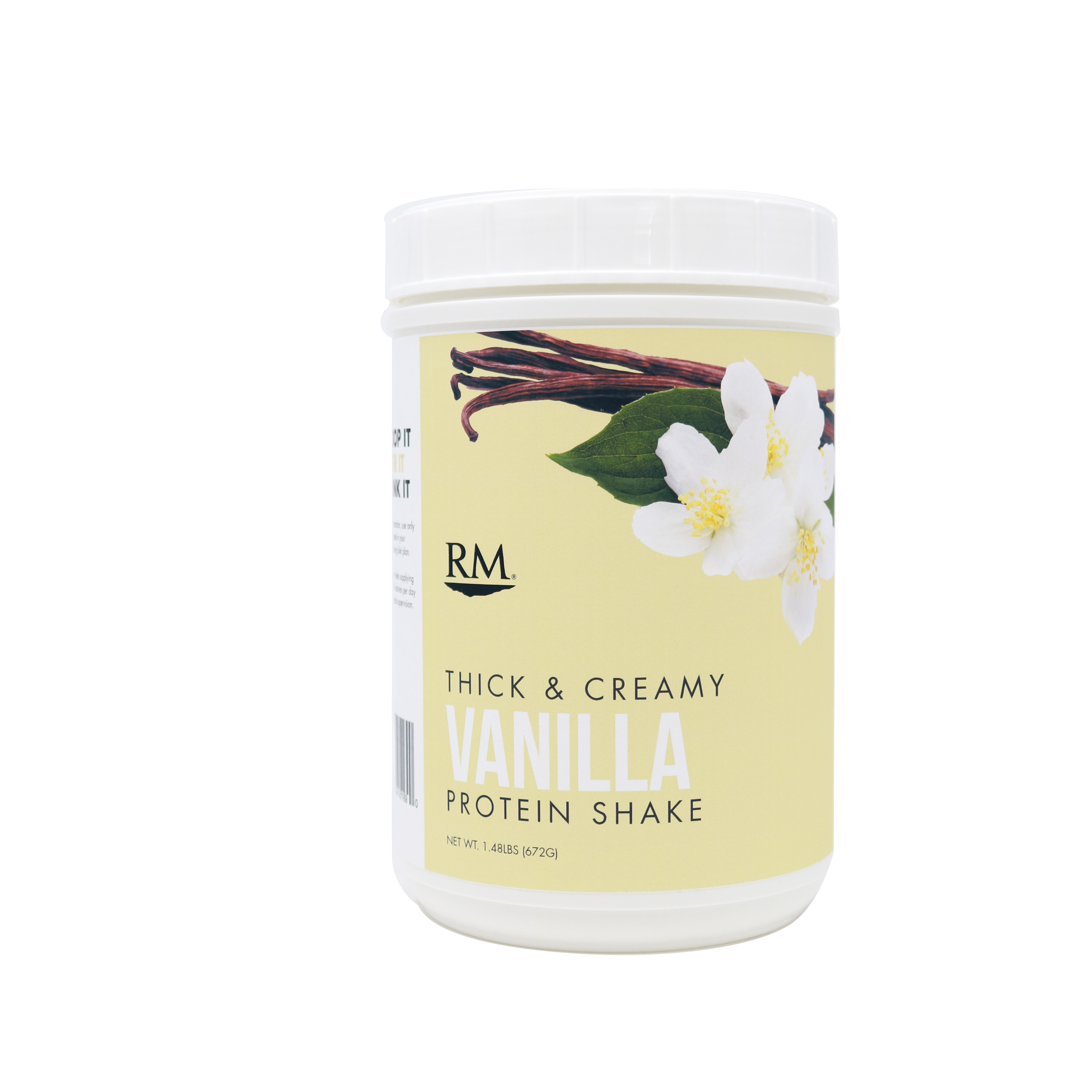 RM3® Approved Protein Shake, Thick & Creamy Vanilla - 28 servings - Red Mountain Weight Loss product image