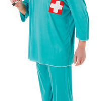 Men's Surgeon Scrubs Fancy Dress Costume