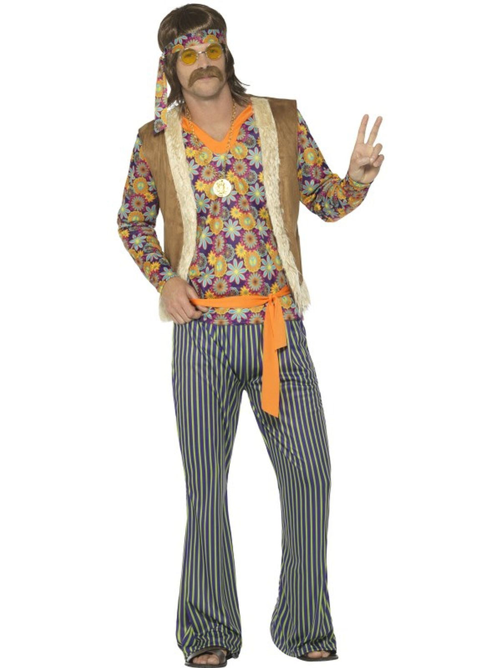 60's Singer Costume Men's Fancy Dress Costume | Wonderland Party