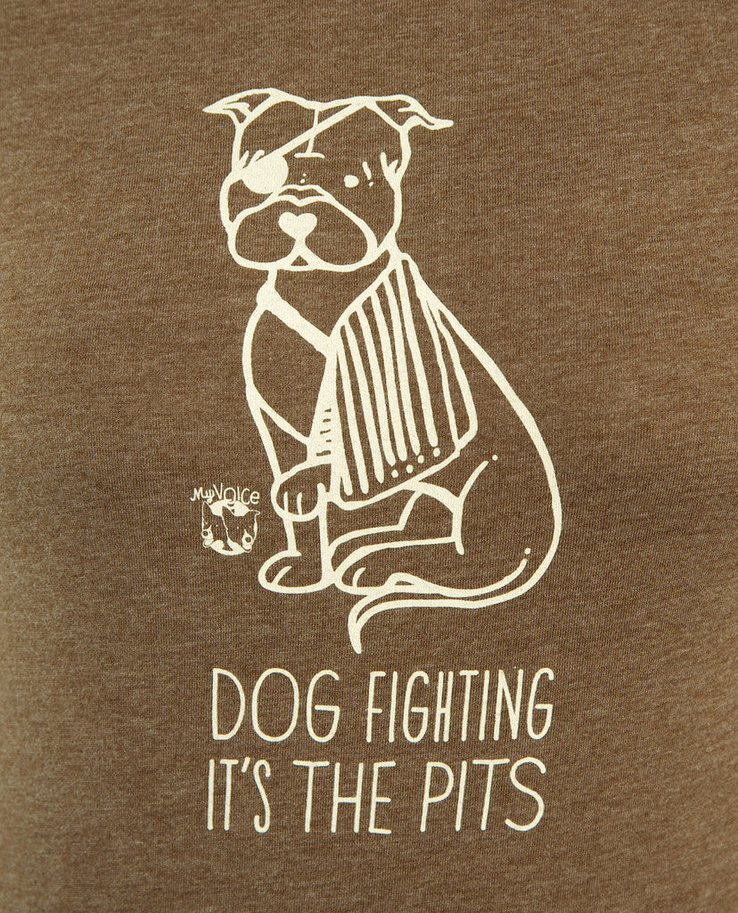 My Voice Clothing 'Dog Fighting It’s the Pits' Women’s Tee – My Voice T ...